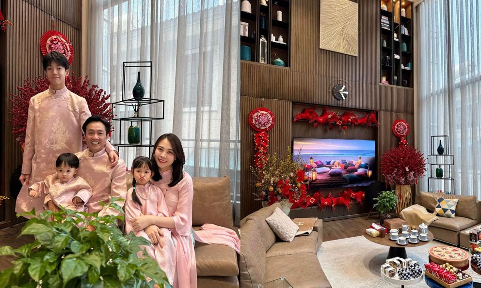 Cường Đô La khoe ảnh đón Tết trong siêu biệt thự đẳng cấp quận 7, Mùng 1 Tết làm 1 hành động khiến người khác kinh ngạc