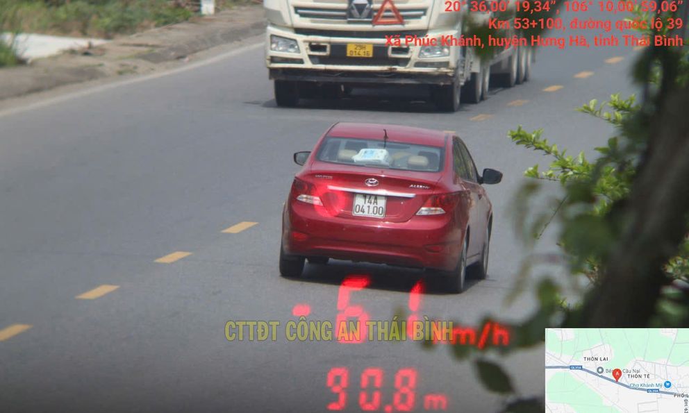 Các chủ xe vượt đèn đỏ, chạy quá tốc độ có biển số sau nhanh chóng nộp phạt nguội theo Nghị định 168