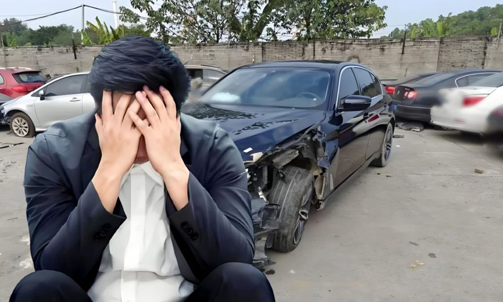 Người đàn ông mới mua BMW bị xe tải đâm thiệt hại 700 triệu đồng, bảo hiểm tuyên bố: Anh hãy tìm công ty bảo hiểm của đối phương