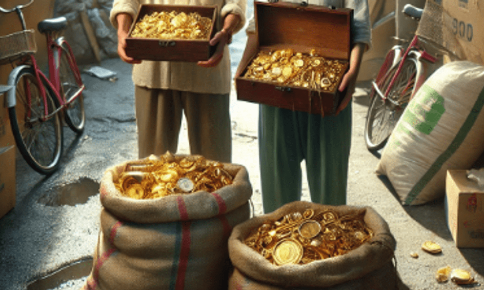 Vợ chồng thu ve chai bất ngờ nhặt được 6kg vàng, trị giá gần 3 tỷ đồng: Hành động sau đó mới bất ngờ