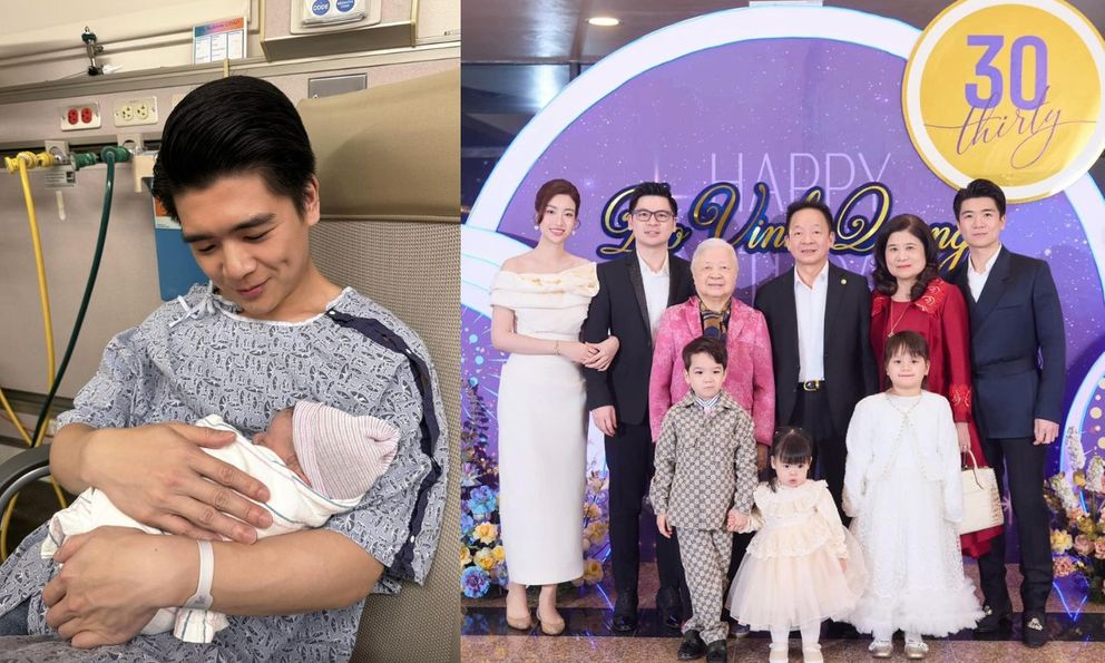 Gia đình bầu Hiển đón thêm thành viên mới