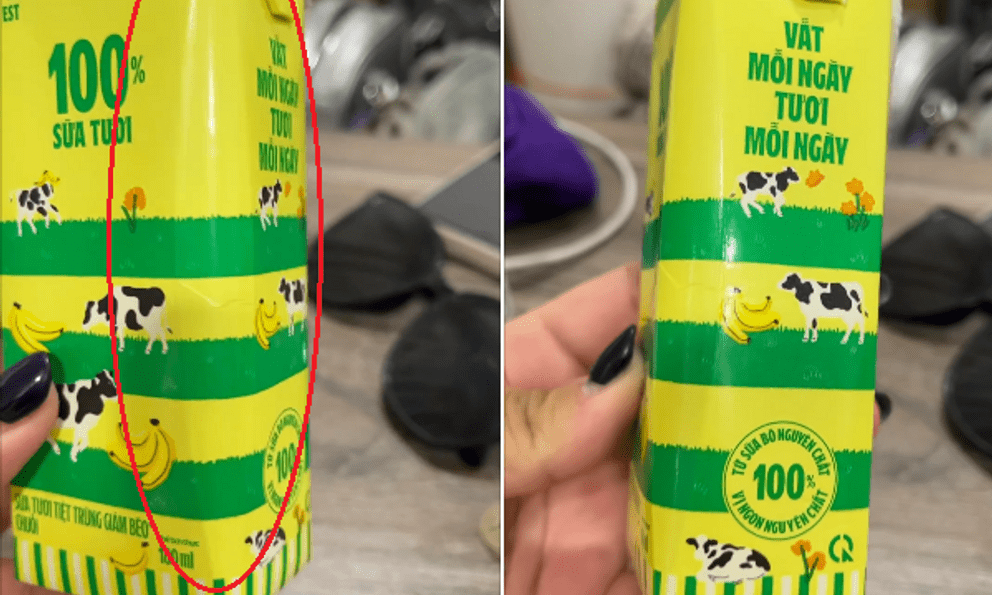 Xôn xao về ‘bất thường’ hộp sữa của Vinamilk, nhãn hàng trả lời thế nào mà thu hút gần 10.000 lượt tương tác?