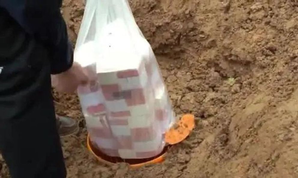 Tịch thu 5,6 tỷ đồng tiền mặt chôn dưới đất trong một trang trại