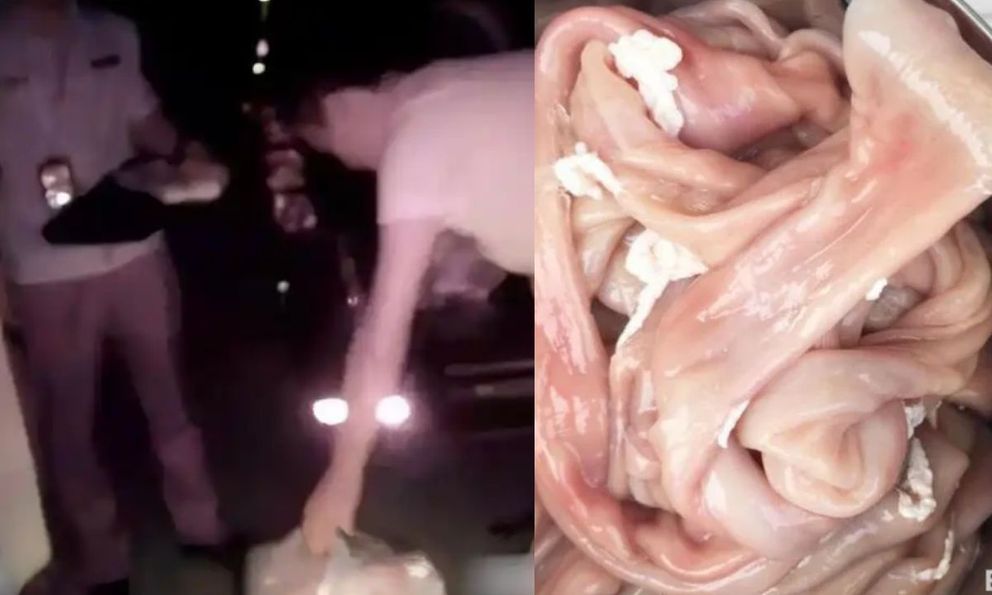 Đột kích chợ trong đêm, phanh phui cơ sở bán lòng lợn ngâm hoá chất doanh thu 7 tỷ đồng, tịch thu hàng trăm kg lòng sắp “tuồn” ra thị trường