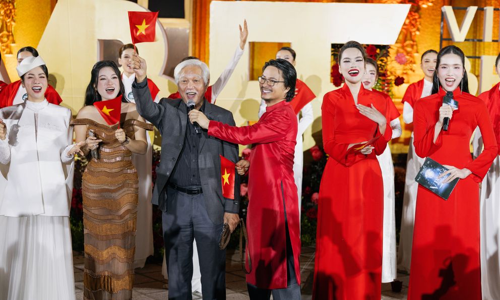 50 Hoa - Á hậu, thí sinh Miss Grand Vietnam 2025 diện áo dài hát mừng Quốc khánh 2/9, toả sáng tại sự kiện thời trang quy mô