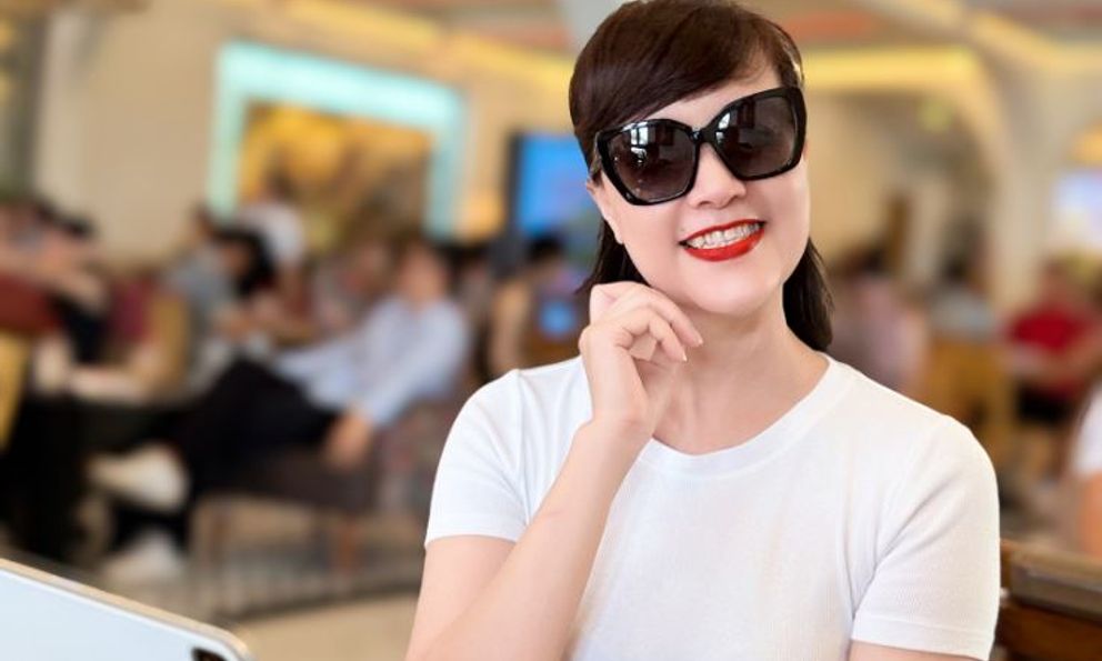 Lần hiếm hoi nghệ sĩ Vân Dung khoe 