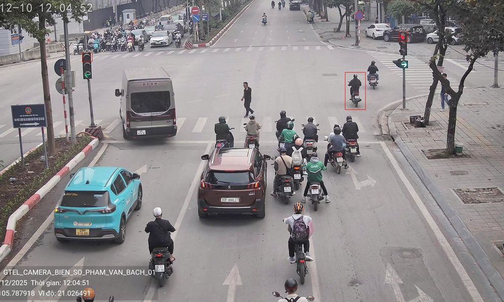 115 chủ xe có biển số sau được camera A.I ghi lại nhanh chóng nộp phạt nguội theo Nghị định 168