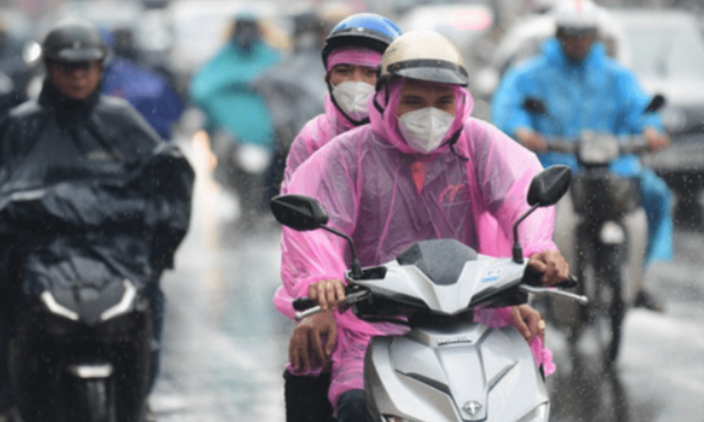 Gió mùa Đông Bắc ảnh hưởng liên tục: Có nơi mưa to đến rất to và dông