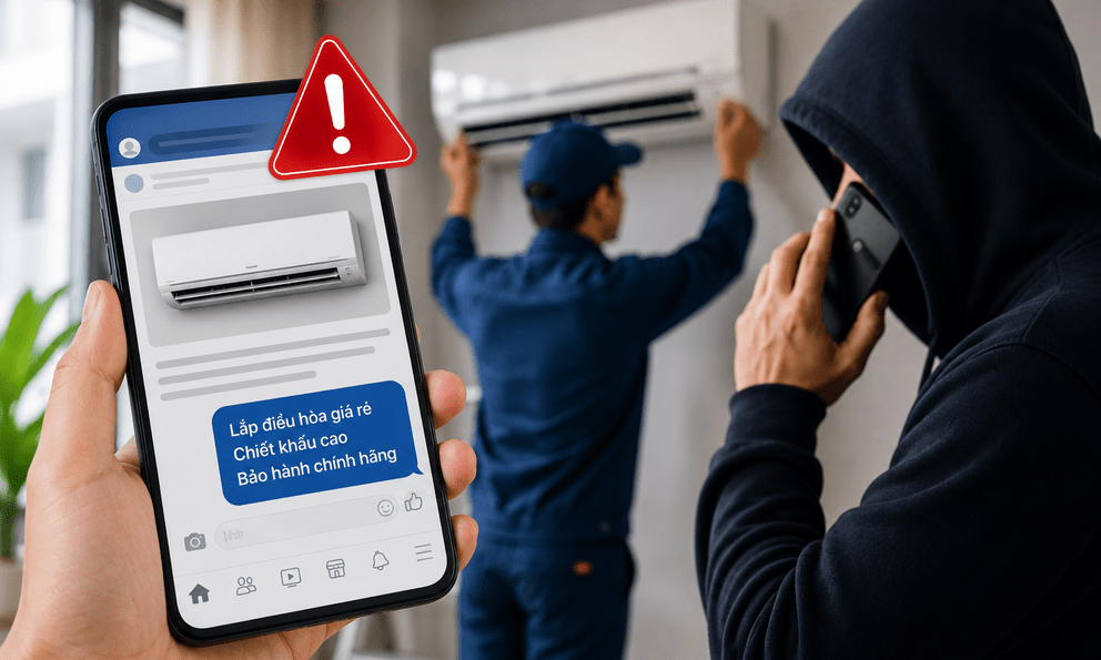 Đặt cọc lắp điều hòa giá rẻ qua mạng, nhiều người mất tiền trước khi thợ xuất hiện: Công an cảnh báo chiêu lừa đảo mới mùa nắng nóng