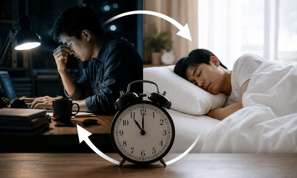 Lời khuyên cho những người thường xuyên thức khuya rồi ngủ bù vào cuối tuần