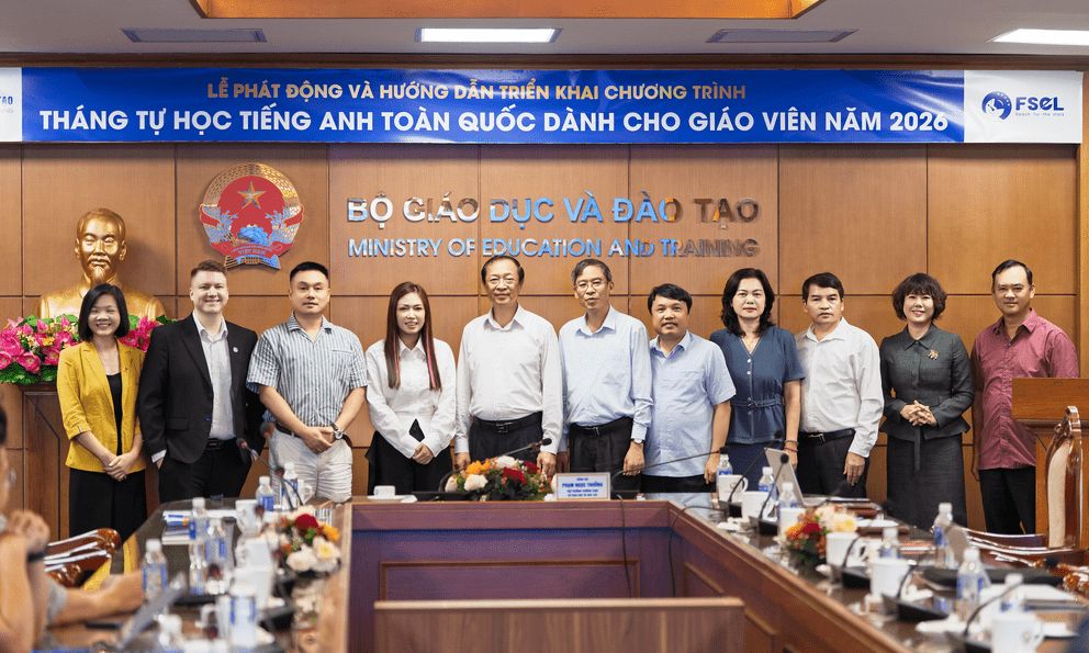 Bộ Giáo dục và Đào tạo phát động “Tháng tự học tiếng Anh dành cho giáo viên toàn quốc”, thầy cô được hỗ trợ học tập bằng AI