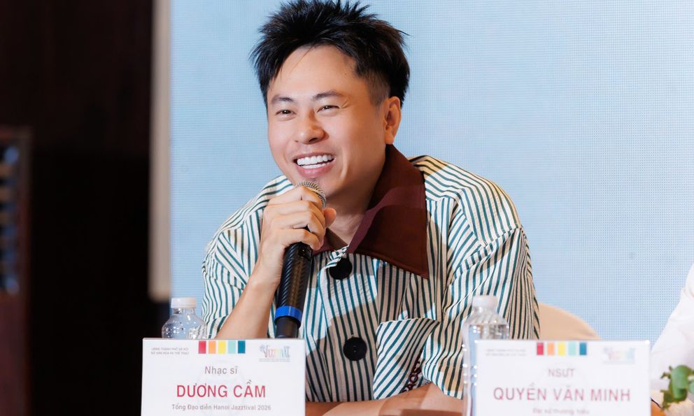 Nhạc sĩ Dương Cầm và trọng trách đặc biệt tại Liên hoan Jazz quốc tế lần đầu tiên tổ chức ở Hà Nội