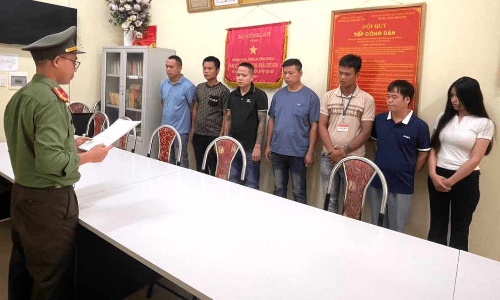 Công an điều tra tài khoản ngân hàng của nhiều người có giao dịch với nội dung sau 