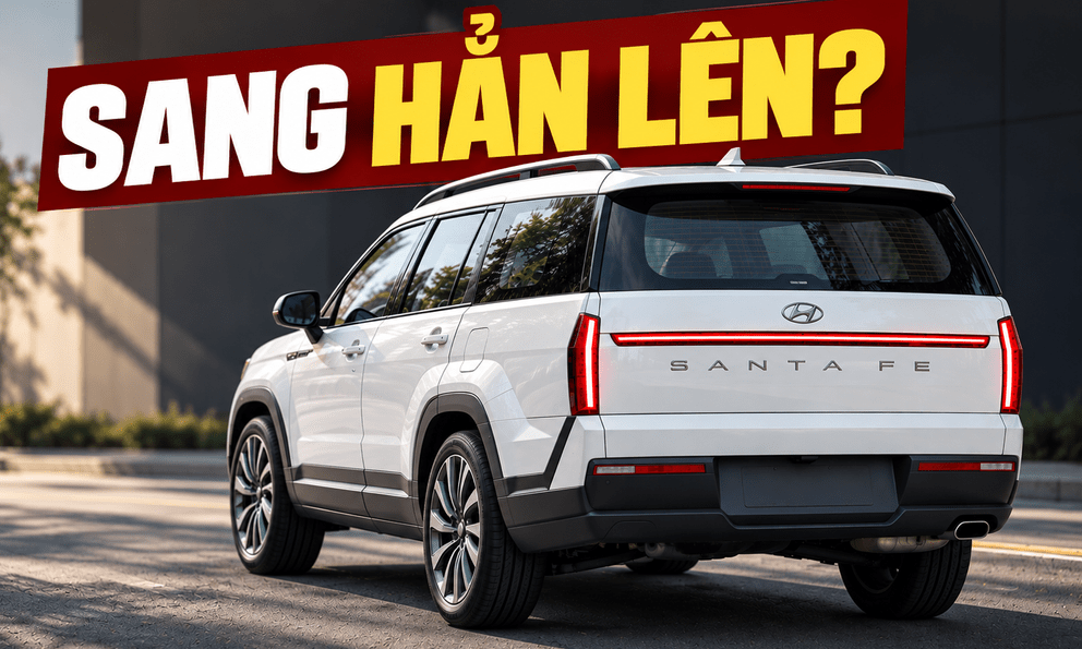  Hyundai Santa Fe 2027 để lộ thêm nhiều chi tiết mới: Đèn hậu dọc như Range Rover, mặt trước cũng thay đổi rõ nét 