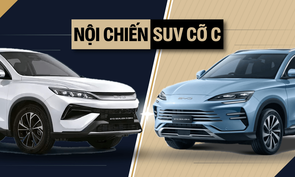 Cùng là C-SUV, BYD Sealion 5 khác gì Sealion 6 ngoài giá bán? Câu trả lời có đủ trong bảng này