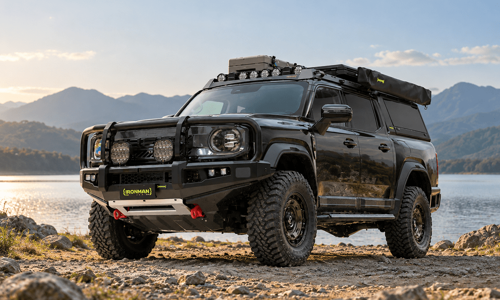 Đối thủ Ford Ranger từ Trung Quốc có gói off-road cực chiến: Nâng cấp từ ngoại hình đến hệ thống treo, bảo hành tới 7 năm