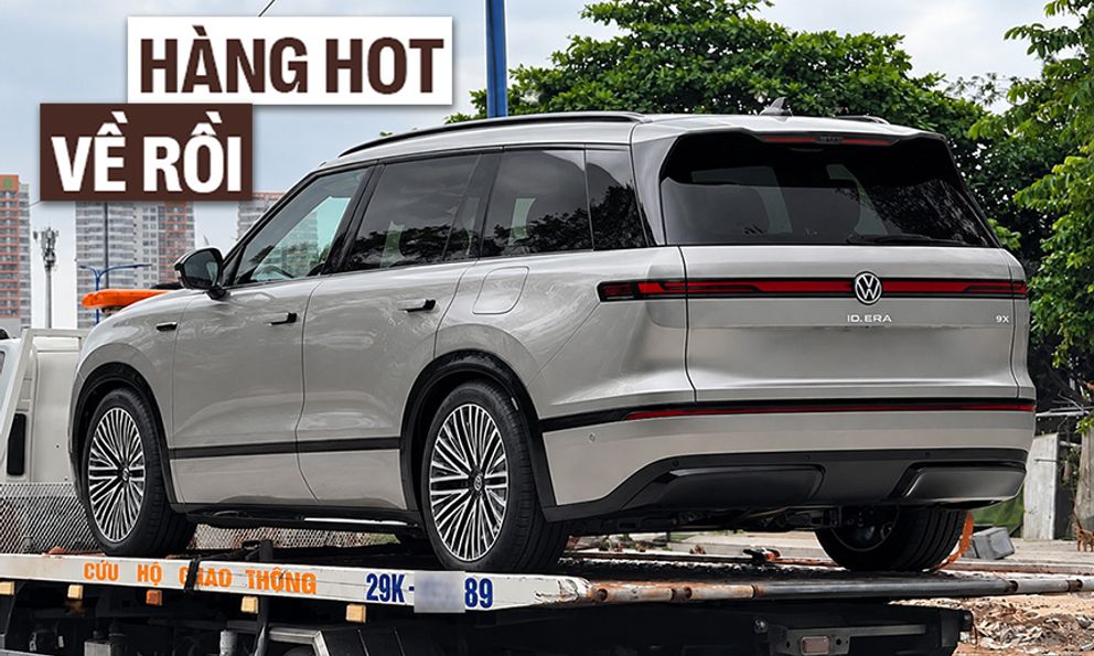 Volkswagen ID. Era 9X gần 3 tỷ đồng đã về Việt Nam: SUV cỡ lớn 'ngập' màn hình, công nghệ động cơ như VF Wild, cạnh tranh Lynk & Co 900