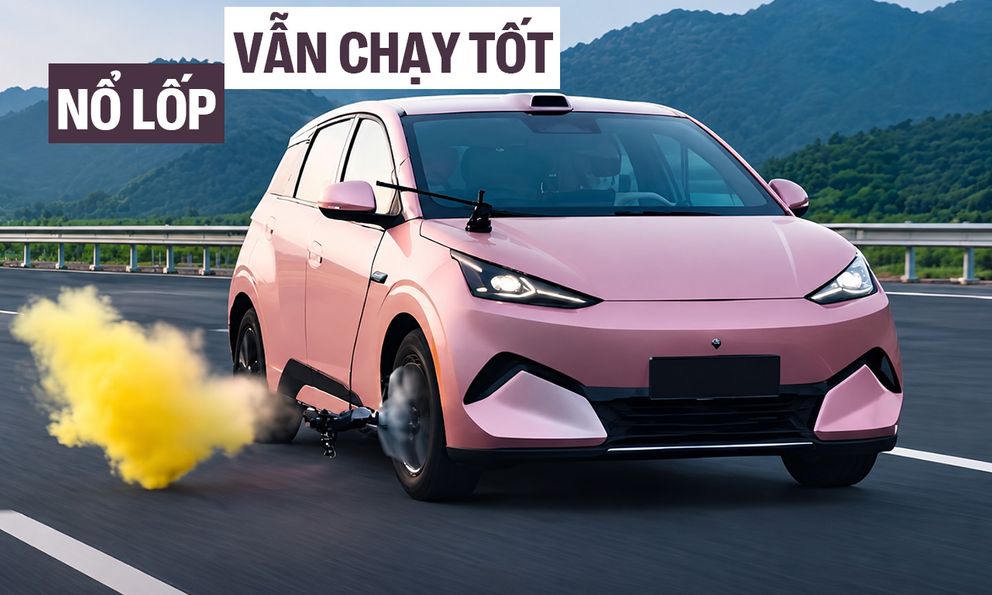 Video: BYD cho nổ lốp ở 140km/h để chứng minh độ an toàn của mẫu xe giá quy đổi chỉ hơn 250 triệu đồng
