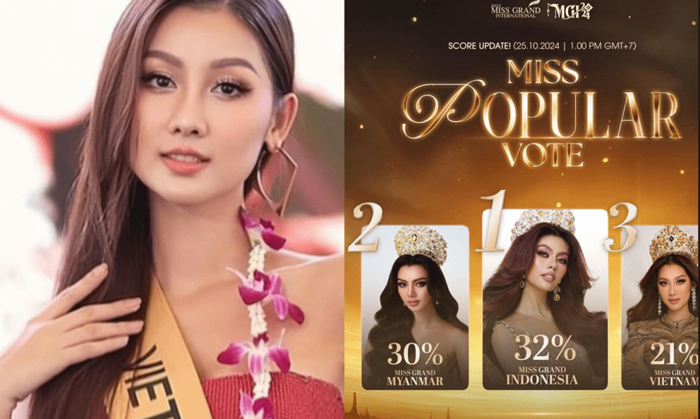 Sốc trước số tiền vote cho Quế Anh tại Miss Grand International: 31 tỷ vẫn out top?