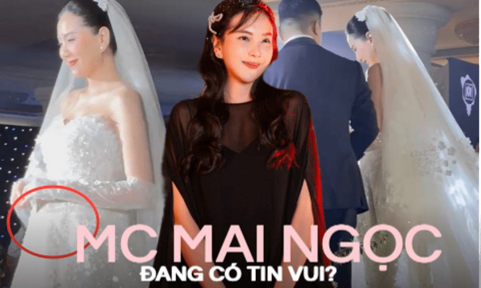 HOT: MC Mai Ngọc đang mang thai con đầu lòng? 