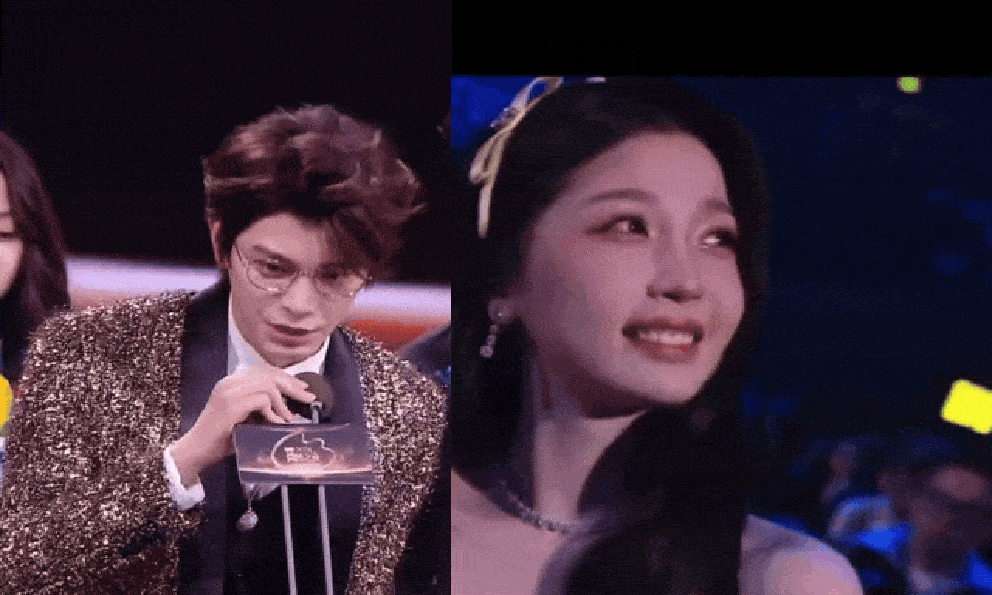 Bạo đỏ xứ tỷ dân đêm nay: Ngu Thư Hân bị camera dí 360 độ đến ngượng đỏ mặt vì Đinh Vũ Hề tại sự kiện hot nhất Cbiz