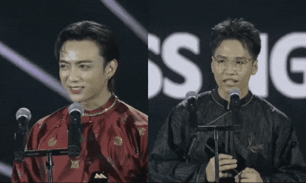 SOOBIN chiến thắng Ca sĩ/Rapper có hoạt động đột phá, NSX thuộc SpaceSpeakers thắng giải Producer tại WeChoice Awards 2024 