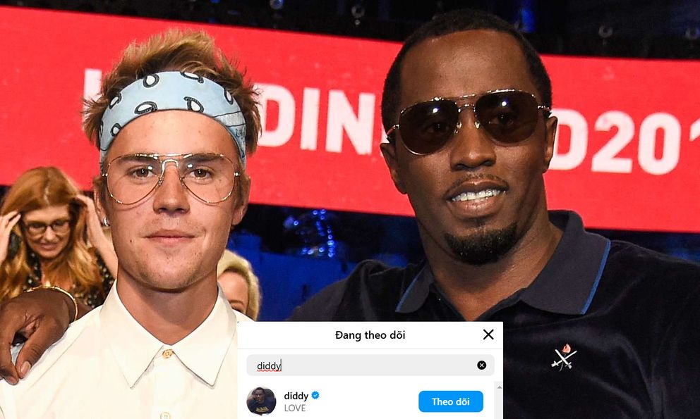 Hành động gây tranh cãi của Justin Bieber với ông trùm bê bối tình dục Diddy
