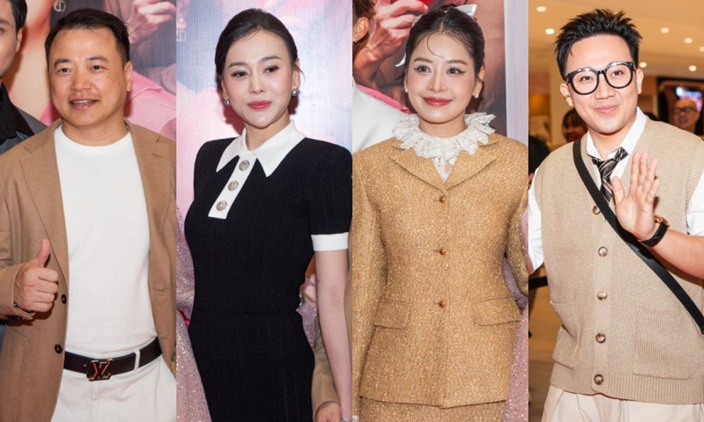 Thảm đỏ hot nhất hôm nay: Chi Pu sang chảnh như tiểu thư tài phiệt, Phương Oanh - Shark Bình “bám dính” không rời nửa bước