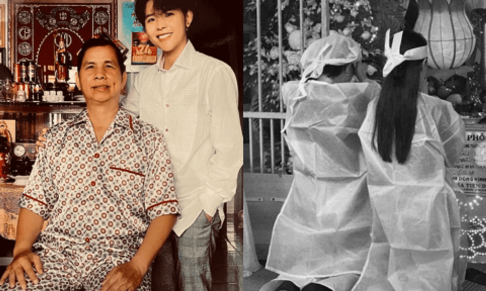 Xót xa trước tin nhắn cuối cùng bố đẻ gửi cho Vũ Cát Tường trước khi mất vì ung thư