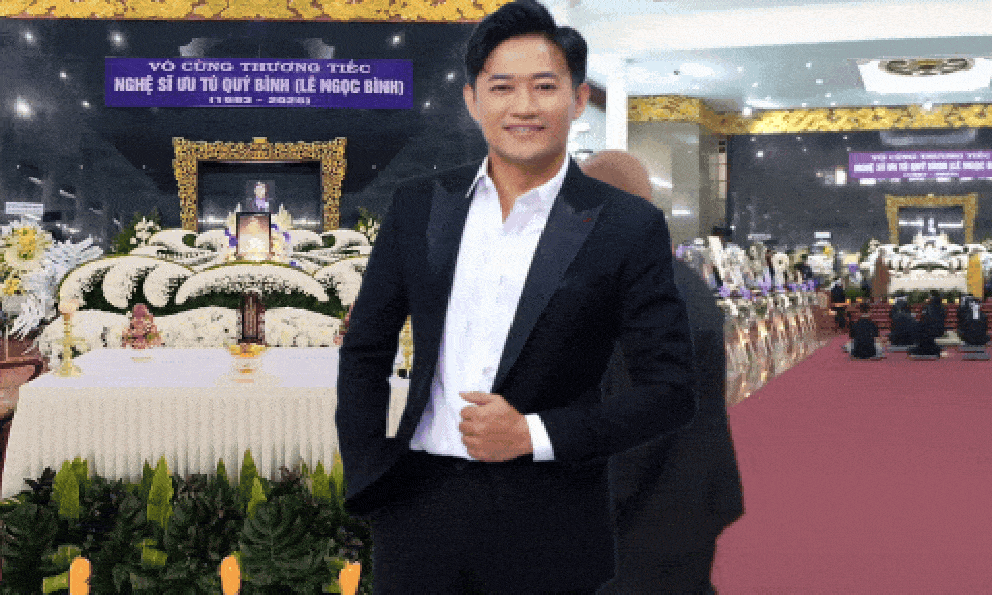 Lễ truy điệu nghệ sĩ Quý Bình: Lâm Khánh Chi - Phương Thanh đến tiễn biệt, di ảnh đặt kín lối đi
