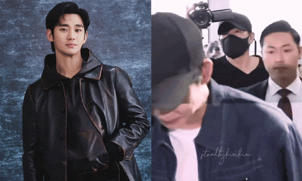 Huy động 50 cảnh sát bảo vệ Kim Soo Hyun trong lần đầu lộ diện giữa 