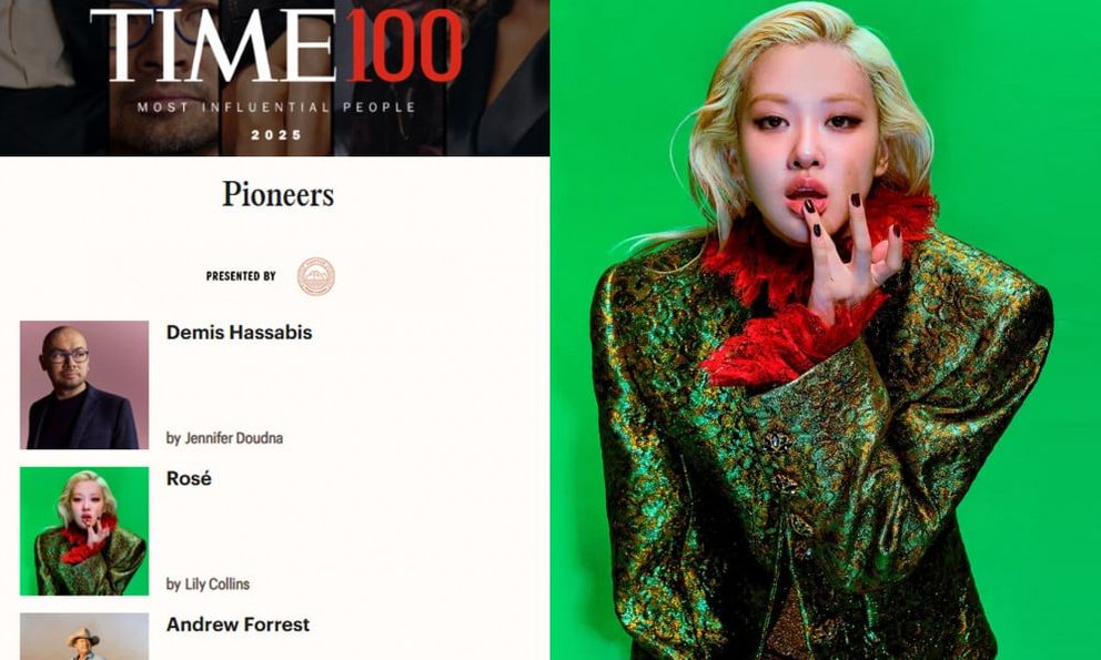Hot: Rosé (BLACKPINK) lọt top 100 nhân vật có ảnh hưởng nhất thế giới, được 1 mỹ nhân đình đám khen ngợi hết lời