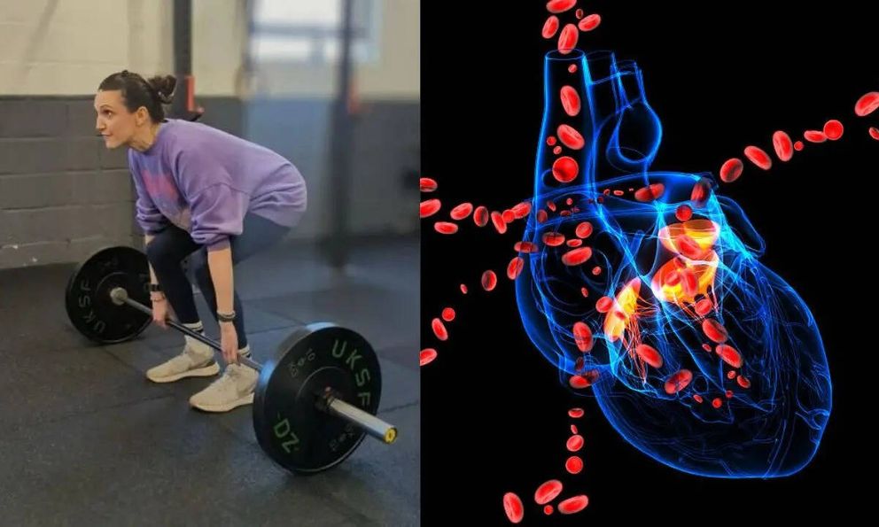 Cô gái đang tập gym bỗng nghe tiếng 