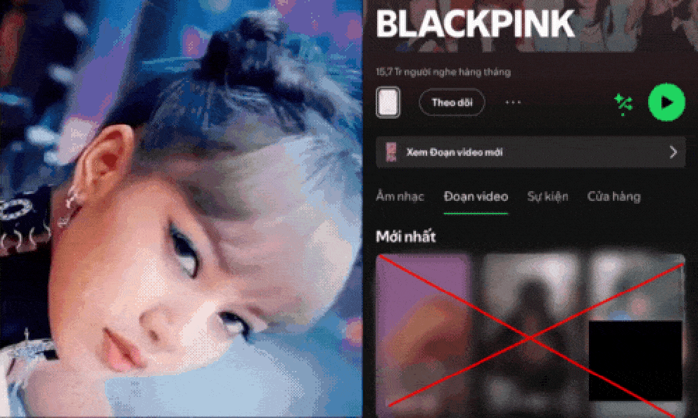 NÓNG: Kênh Spotify của BLACKPINK bất ngờ tràn ngập video 18+, chuyện gì đây? 