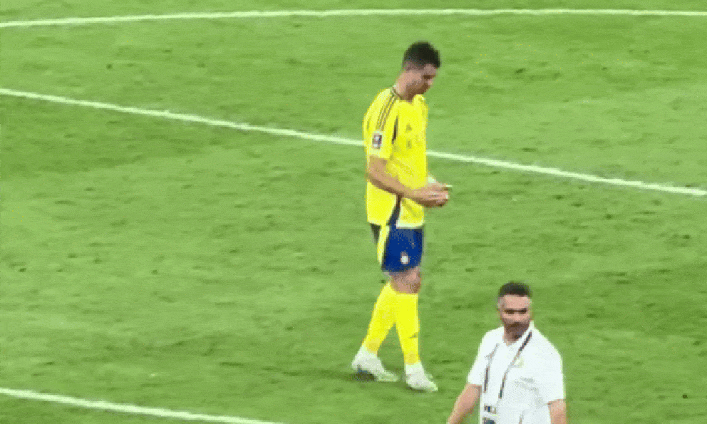 Hình ảnh đáng lo ngại của Ronaldo