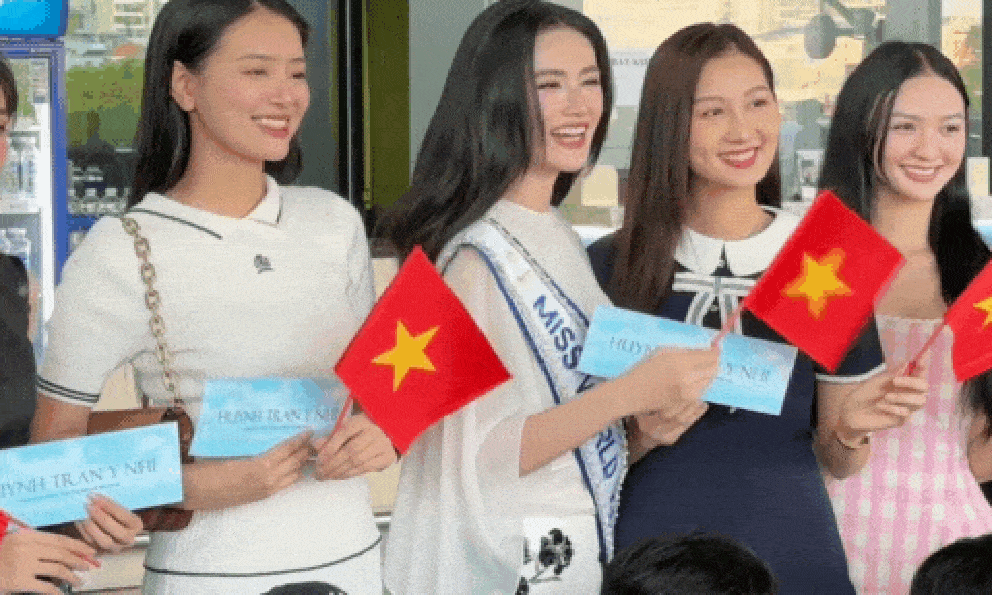Hoa hậu Ý Nhi lên đường đến Miss World: Bạn trai vắng mặt, bật khóc nức nở khi nhìn thấy một mỹ nhân!