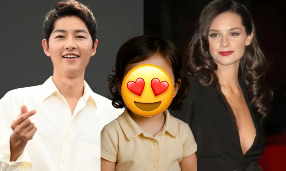 HOT: Tiểu hoàng tử - công chúa nhà Song Joong Ki và vợ Tây lộ diện?