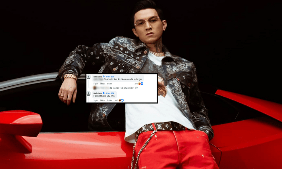 Bình Gold bị tag tên vào 1 bê bối huỷ show, lập tức phản pháo cực gắt