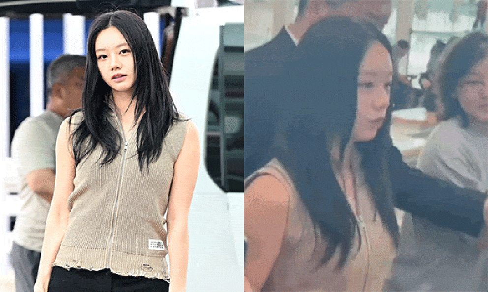 Hyeri lộ diện sau nghi vấn cố tình gây scandal với Han So Hee, có biểu cảm đáng lo ngại
