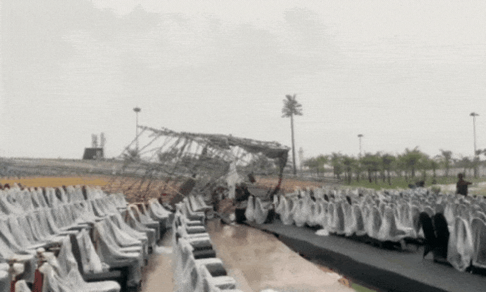  Concert quy tụ anh tài - chị đẹp sập sân khấu trước giờ G, bão lốc nguy hiểm khiến BTC phải đưa ra thông báo gấp! 