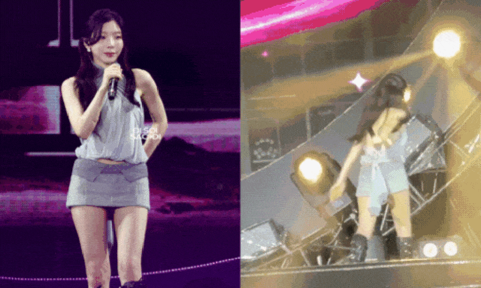 Trưởng nhóm SNSD đang giao lưu với fan Việt thì gặp sự cố, lập tức đi vào cánh gà, BTC vội vã xin lỗi 