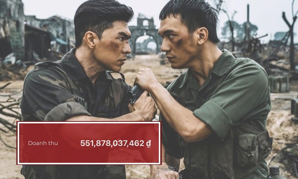 HOT: Mưa Đỏ chính thức lật đổ phim Trấn Thành, chiếm top 1 doanh thu cao nhất Việt Nam