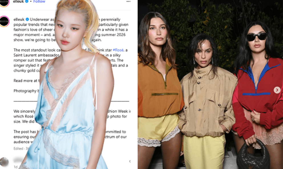 Câu trả lời chính thức tại sao Rosé (BLACKPINK) bị cắt khỏi ảnh