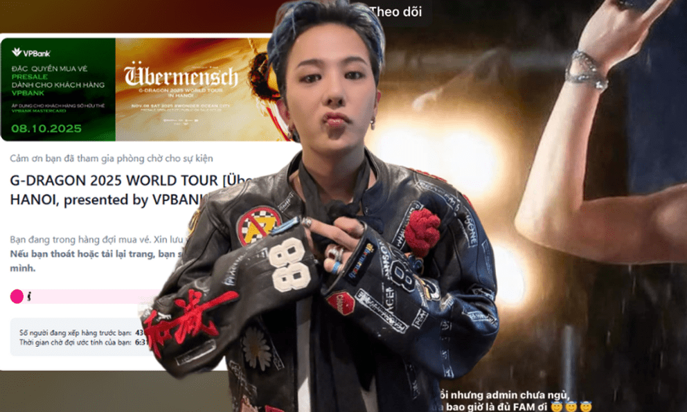 Rộ tin tổ chức đêm 2 concert G-DRAGON ở Hà Nội: “Anh Long” quá hot, đáng phải mở luôn từ đầu!