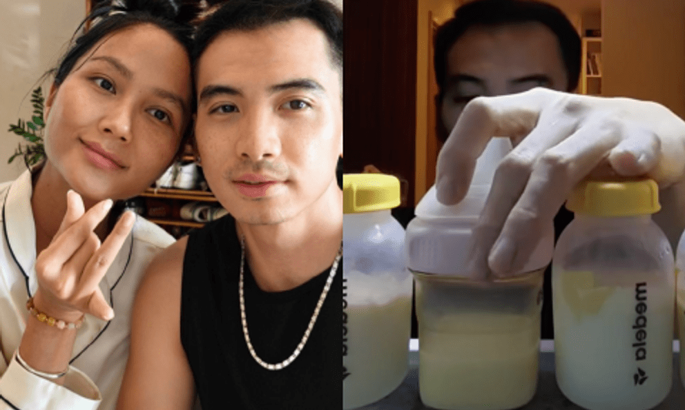 Chồng H'Hen Niê lấy sữa của vợ pha cafe cho bạn uống, phản ứng nàng hậu như 