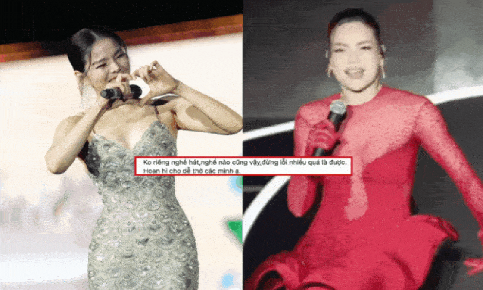 Lệ Quyên đăng tâm thư, Hồ Ngọc Hà bị réo tên