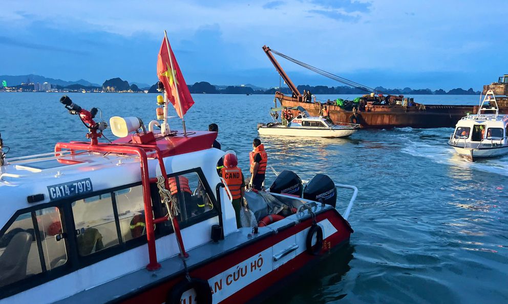 48 nạn nhân vụ lật thuyền trên vịnh Hạ Long đều sinh sống ở Hà Nội