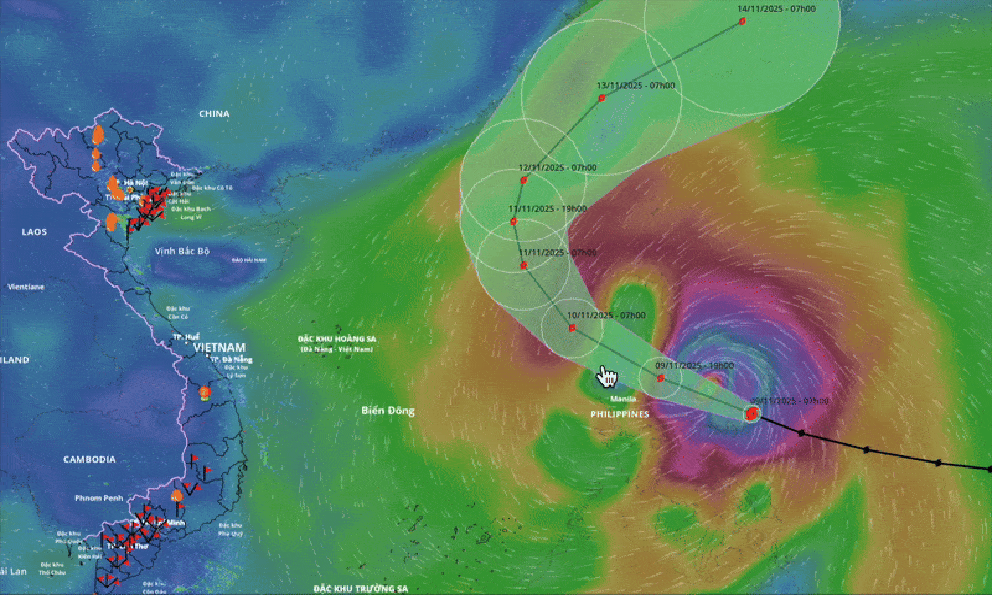 Bão Phượng Hoàng sắp đạt cấp siêu bão, Việt Nam có thể ảnh hưởng thế nào?