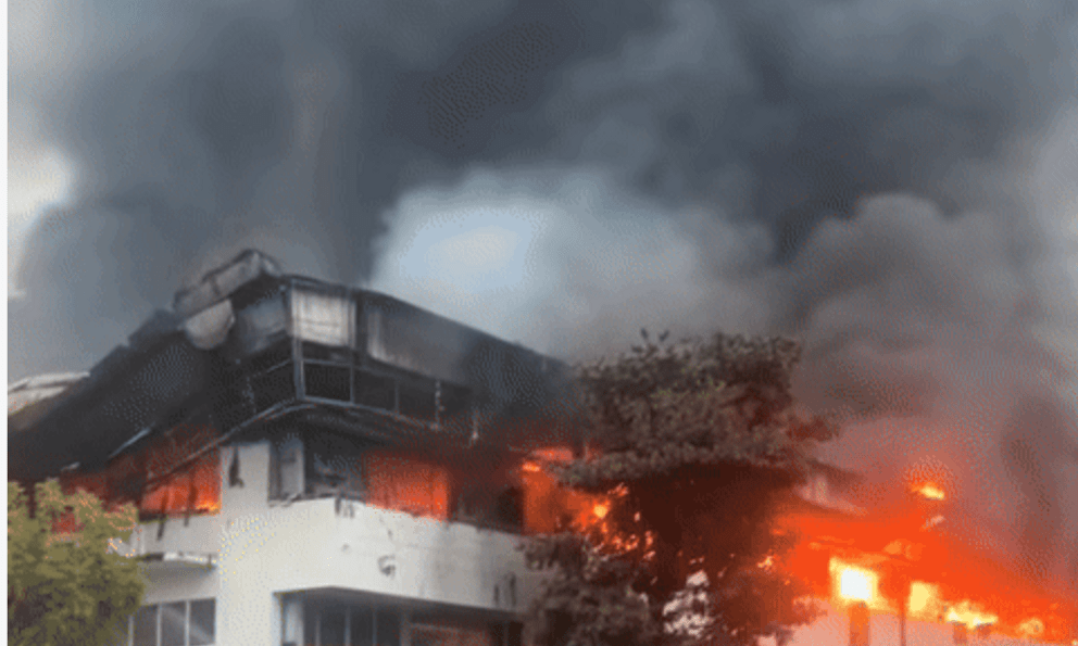 Ảnh, clip hiện trường vụ cháy nhà máy bia Hà Nội Habeco