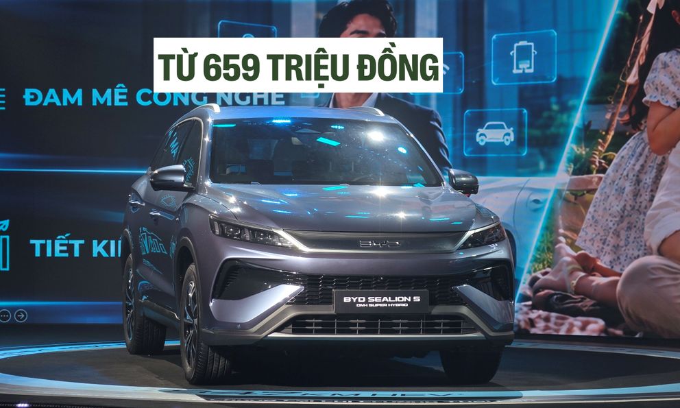 BYD Sealion 5 chốt giá từ 739 triệu đồng, đáp ứng điều kiện này thực tế chỉ rẻ như mua Toyota Yaris Cross